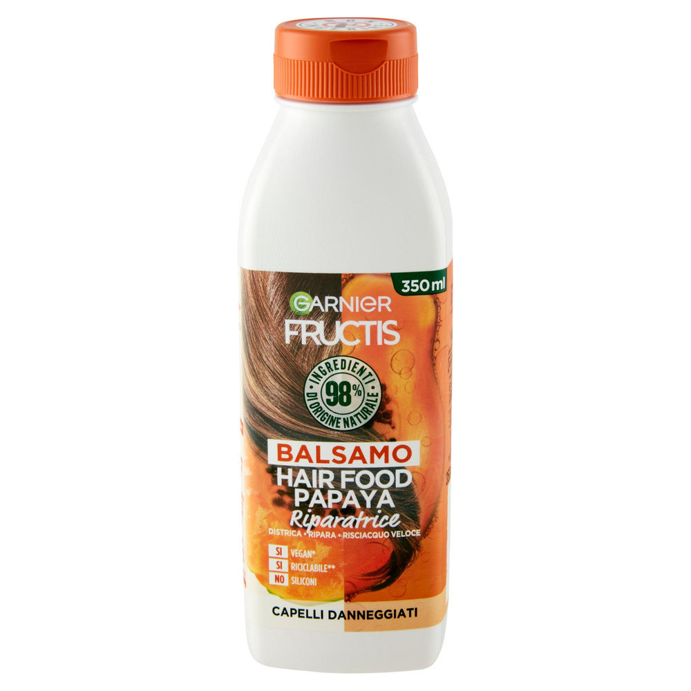 BALSAMO GARNIER FRUCTIS HAIR FOOD PAPAYA ML 350 - 5