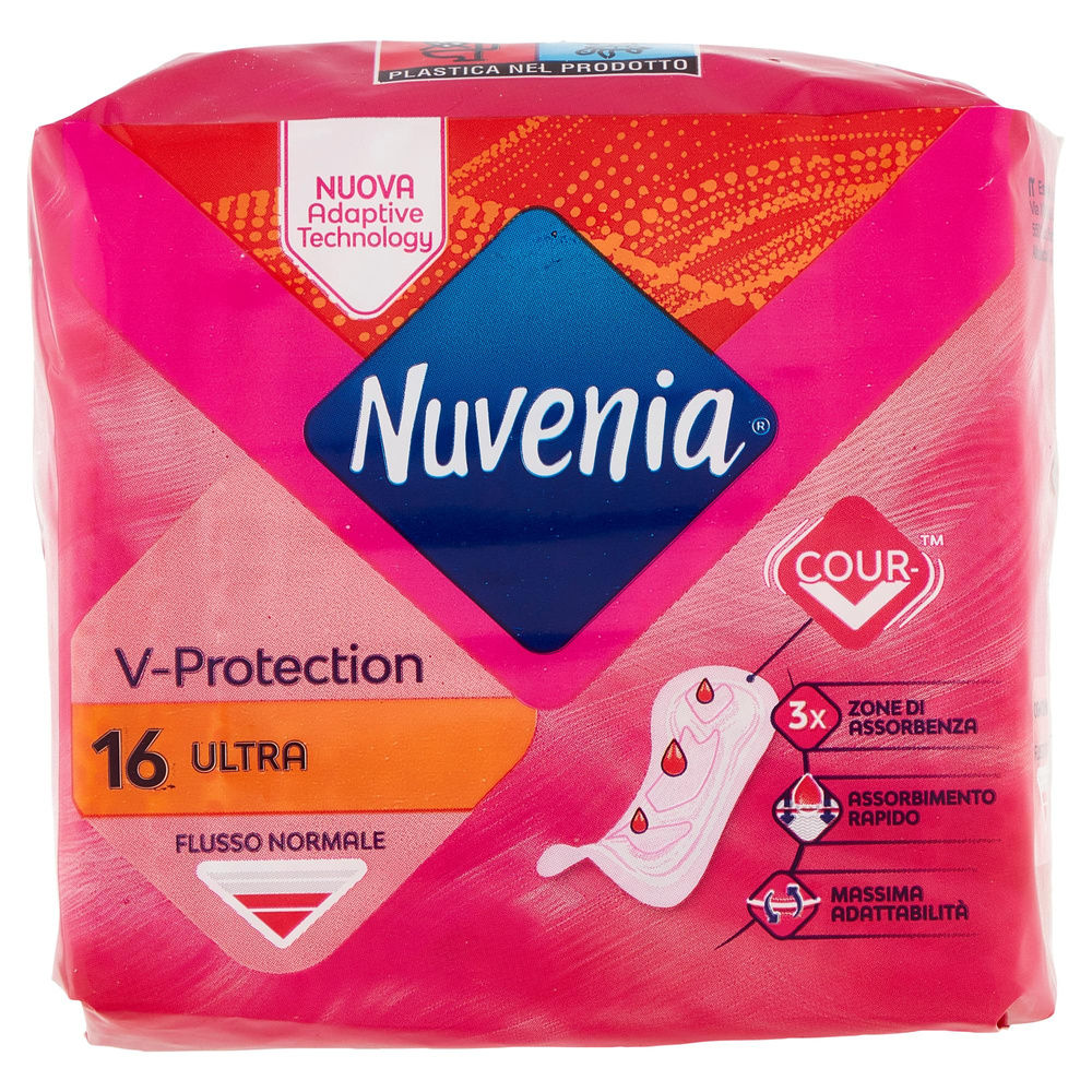 ASSORBENTI NUVENIA ULTRA ANATOMICO PZ 16 - 3