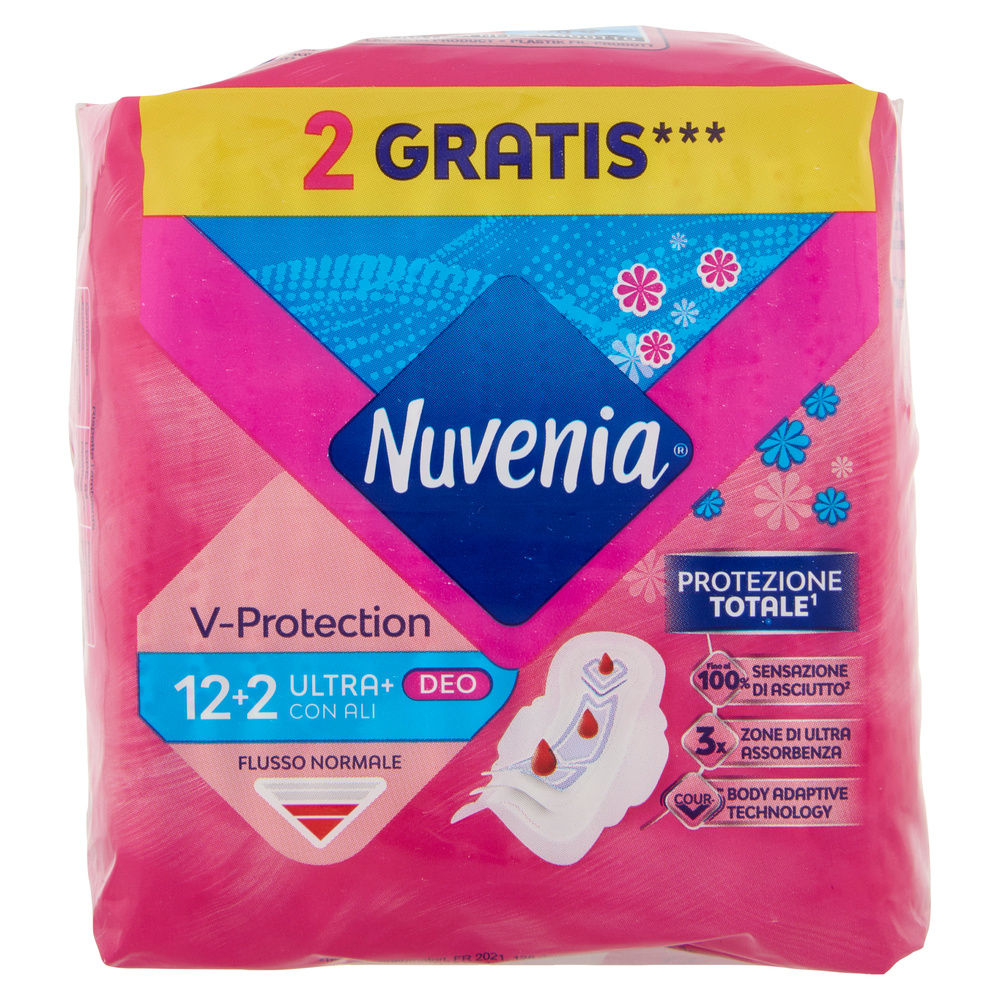 ASSORBENTI NUVENIA ULTRA ALI FRESH PZ 12+2 GRATIS - 3