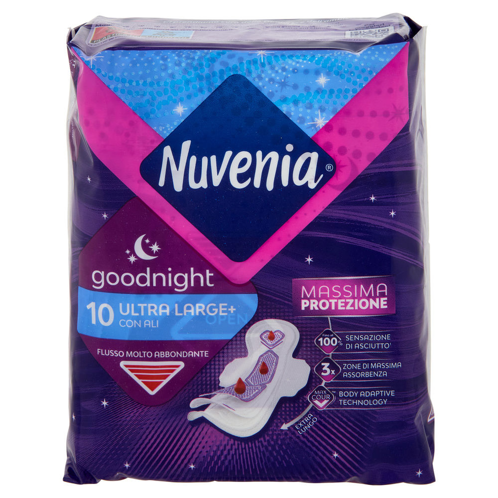 ASSORBENTI NUVENIA ULTRA NOTTE ALI PZ 10 - 2