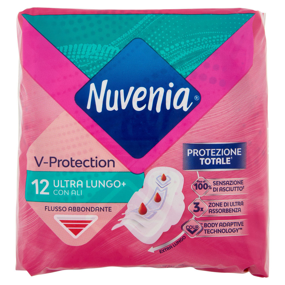 ASSORBENTI NUVENIA ULTRA SUPER LUNGO PZ 12 - 0