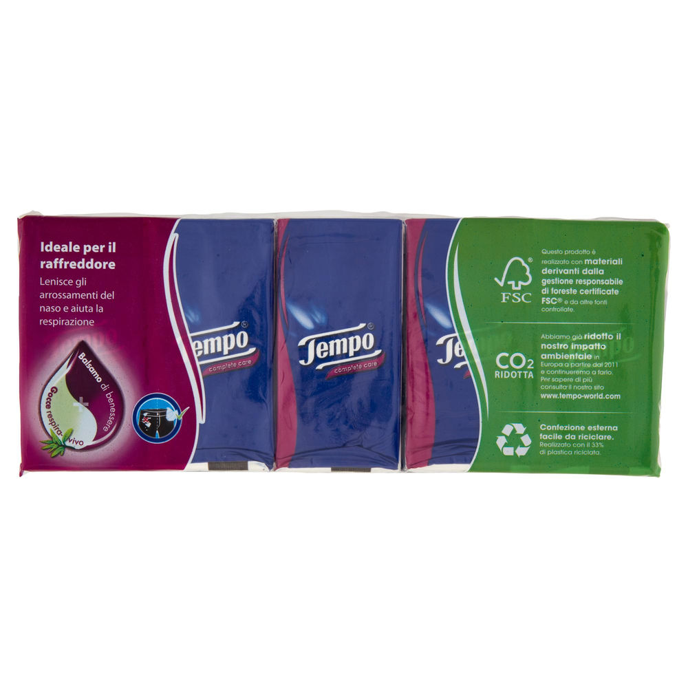 FAZZOLETTI TEMPO COMPLETE CARE 4VELI 9X PZ.10 - 1
