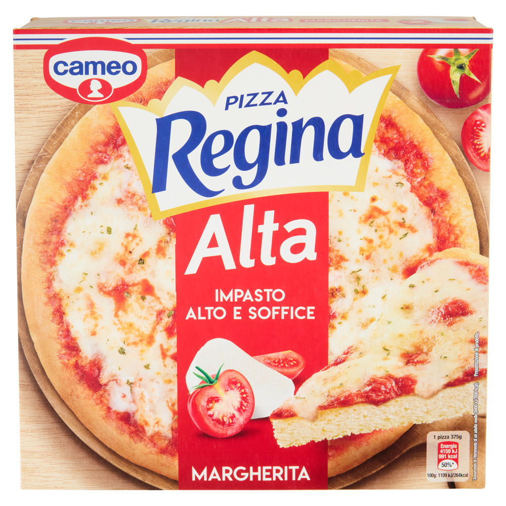PIZZA REGINA MARGHERITA ALTA CAMEO CARTONE G 375 - 7
