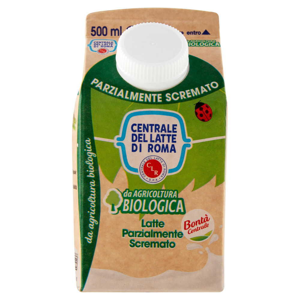 LATTE PS PASTORIZ.BIO 500ML CENTRALE DEL LATTE DI ROMA - 0