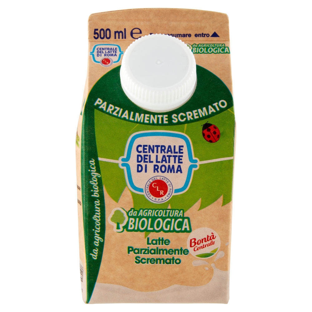 LATTE PS PASTORIZ.BIO 500ML CENTRALE DEL LATTE DI ROMA - 2