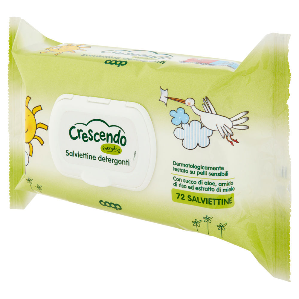 SALVIETTINE DETERGENTI COOP CRESCENDO EVERYDAY PZ.72 - 2