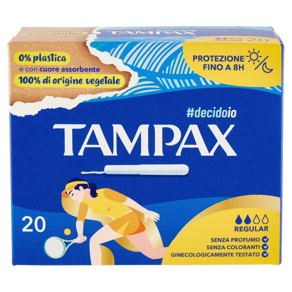 TAMPAX COMPAK BLU BOX REGULAR 20 PZ - 2