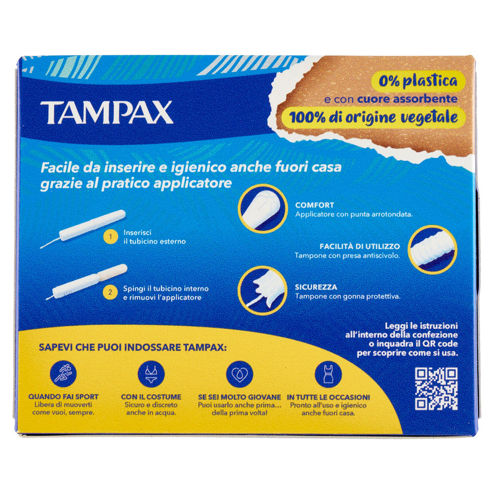 TAMPAX COMPAK BLU BOX REGULAR 20 PZ - 1