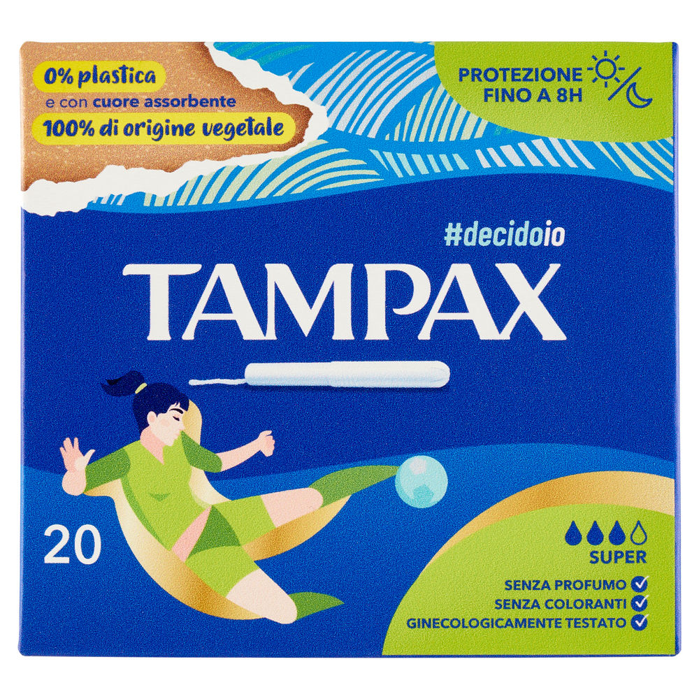 ASSORBENTI INTERNI TAMPAX BLUE SUPER PZ 20 - 0