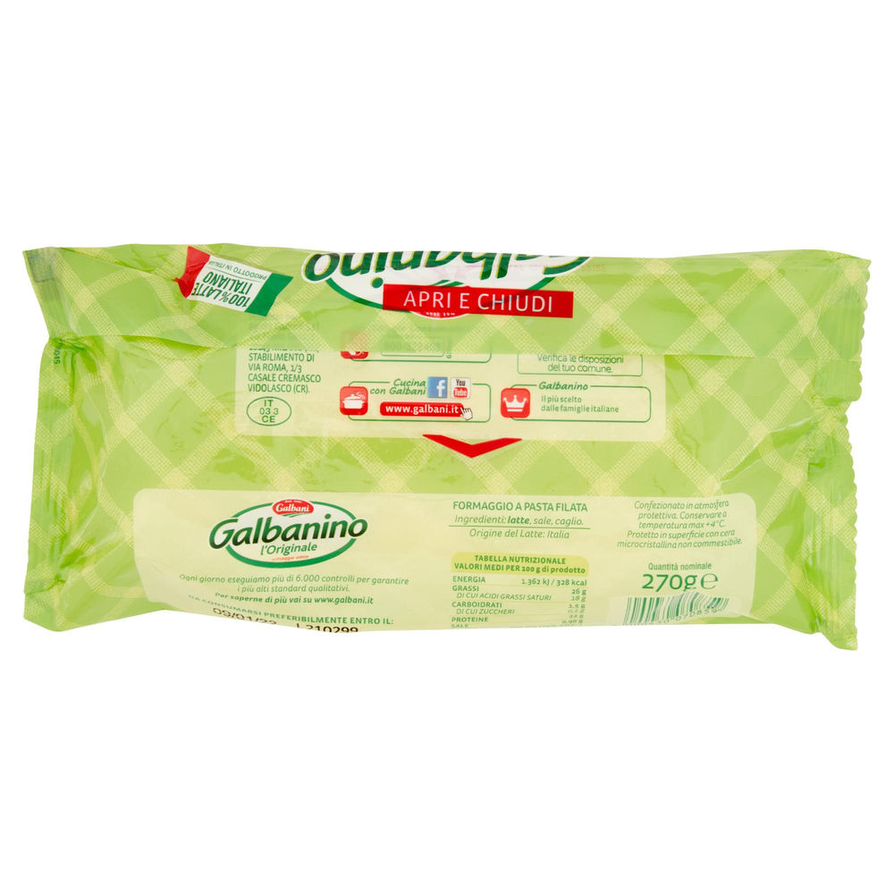 FORMAGGIO GALBANINO G 270 - 2