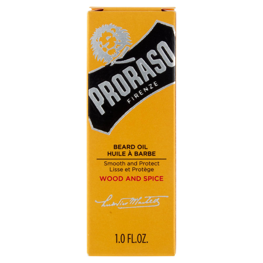 OLIO CURA BARBA PRORASO WOOD AND SPICE ML 30 - 1