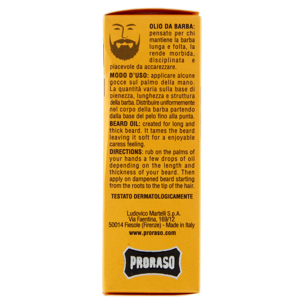 OLIO CURA BARBA PRORASO WOOD AND SPICE ML 30 - 7