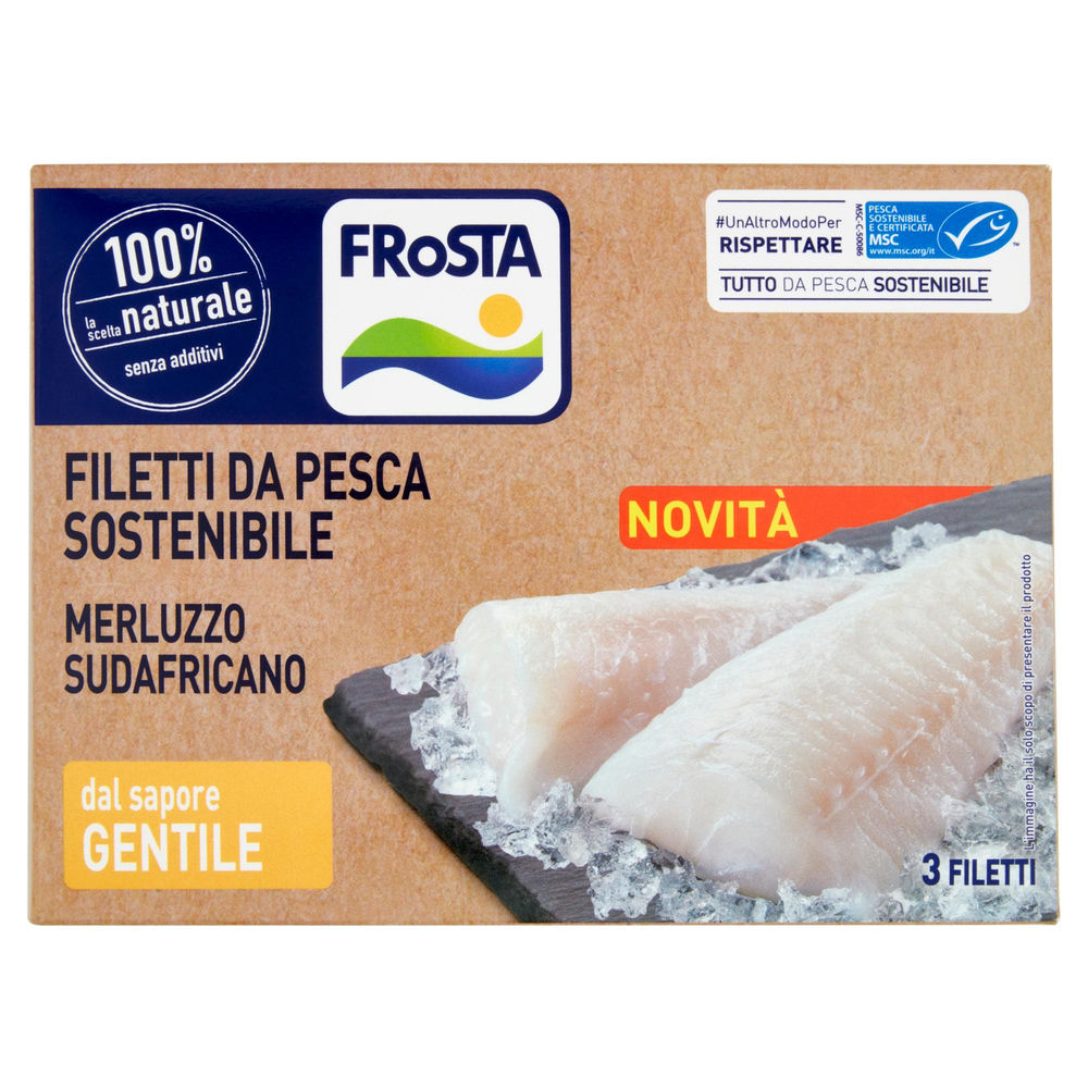 FILETTI DI MERLUZZO SUDAFRICANO FROSTA SCATOLA G 300 - 0