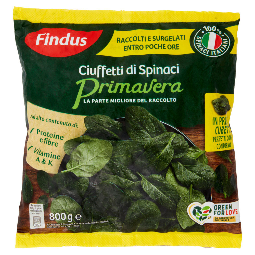 SPINACI PRIMAVERA FINDUS G 800 - 6