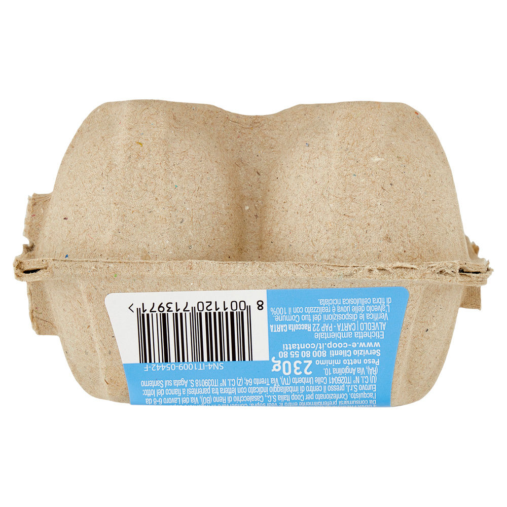 UOVA FRESCHE DA GALLINE ALL.ALL'APERTO SENZA ANTIB.CAL.DIV.X4 ORIGINE COOP G 230 - 6