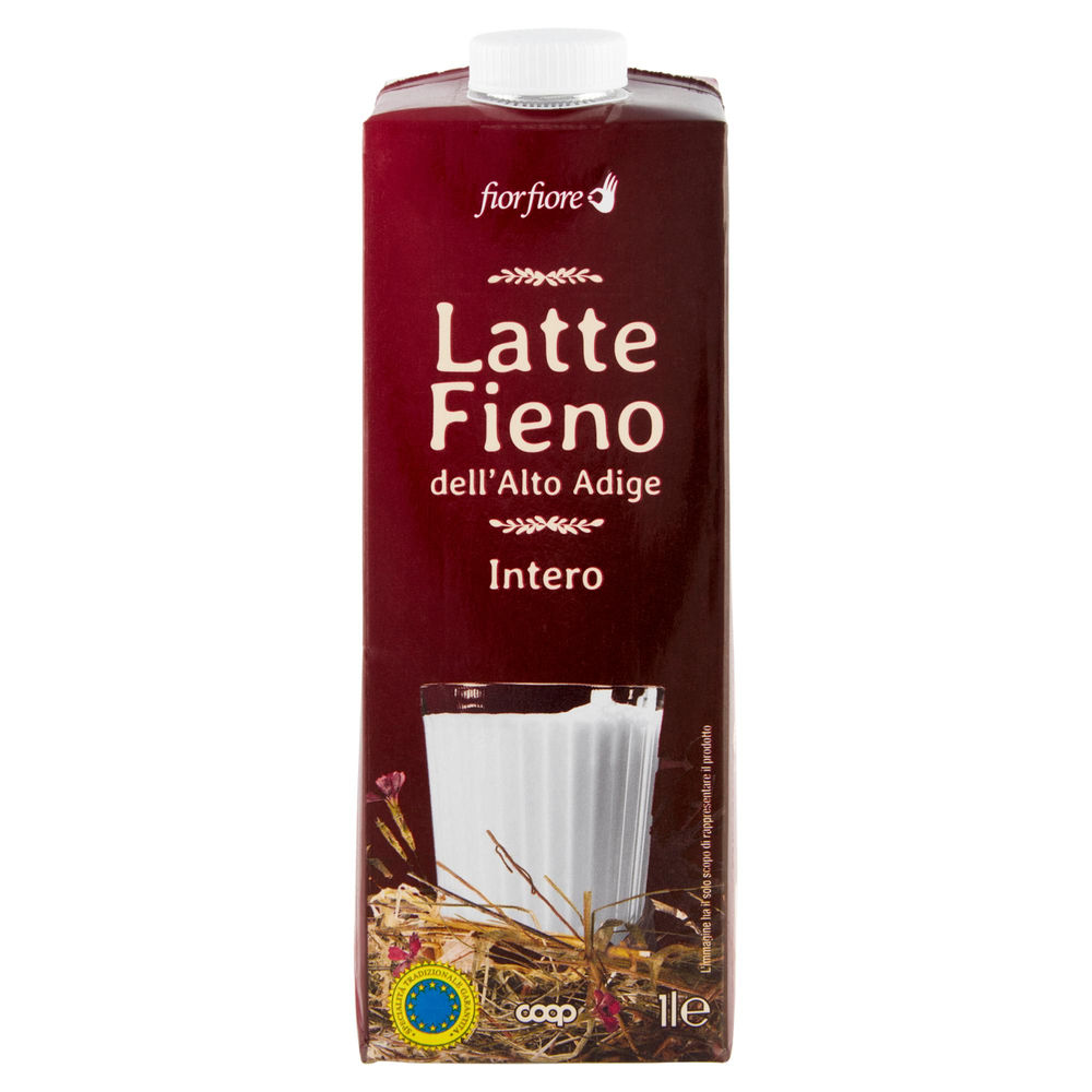 LATTE FIENO INTERO ESL ALTO ADIGE STG FIOR FIORE COOP 100% ITALIANO L 1 - 0