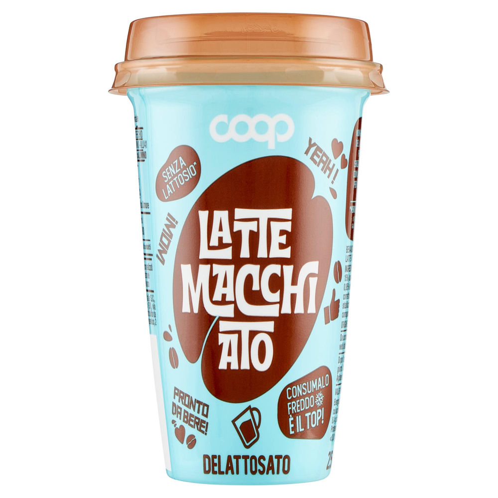 LATTE AROMATIZZATO AL CAFFE' DELATTOSATO COOP ML 250 - 0
