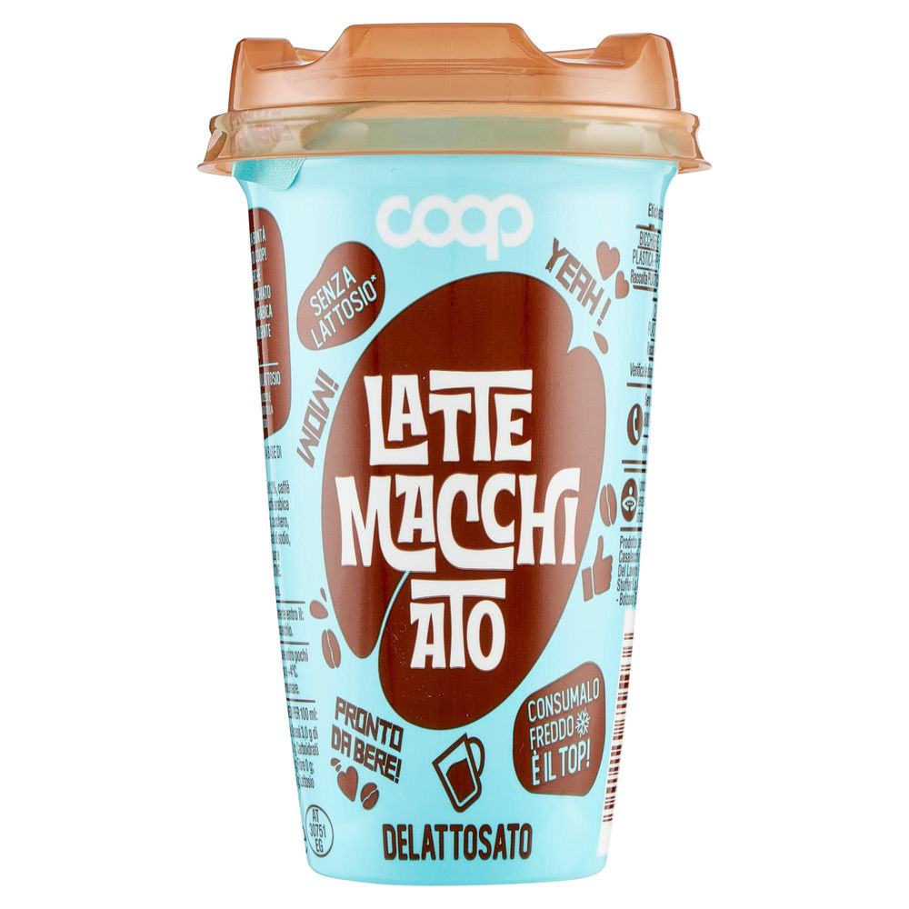 LATTE AROMATIZZATO AL CAFFE' DELATTOSATO COOP ML 250 - 1