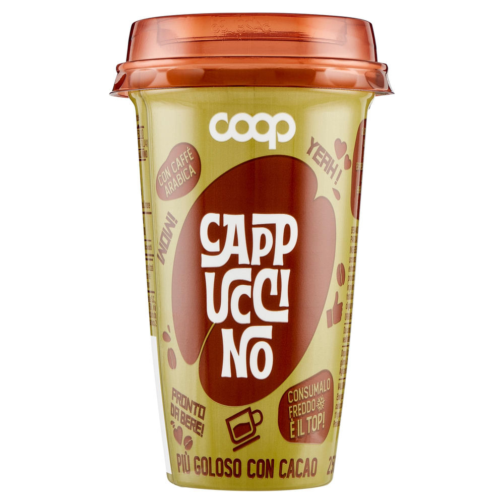 LATTE AROMATIZZATO GUSTO CAPPUCCINO COOP ML 250 - 0