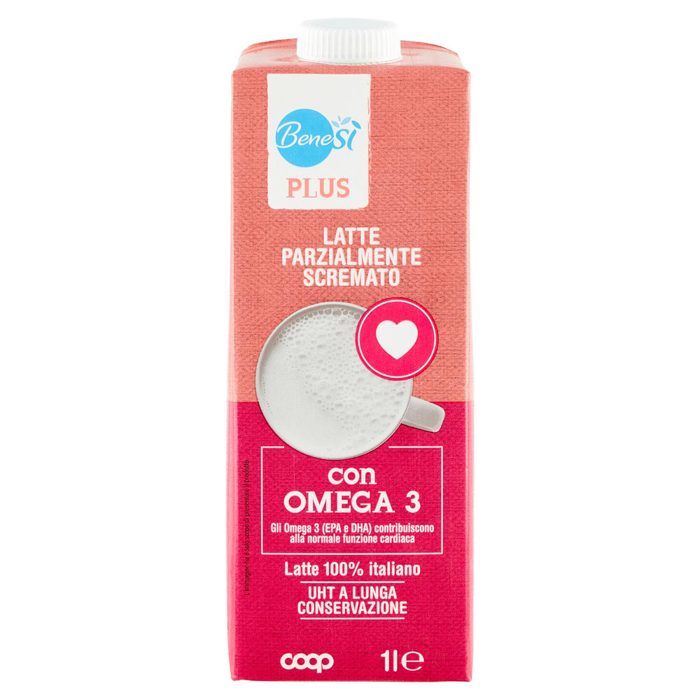 LATTE UHT CON OMEGA 3 100% ITALIANO BENESI' COOP BRICK L 1 - 0