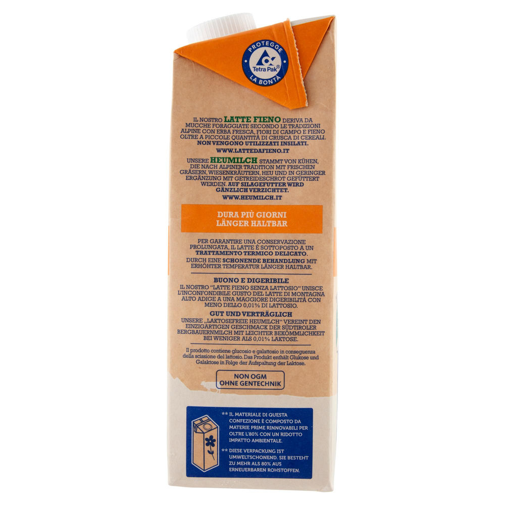 LATTE FIENO MILA 1,5% SENZA LATTOSIO L. 1 - 5