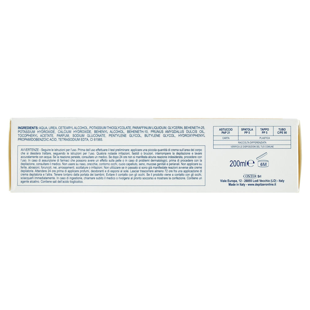 CREMA DEPILATORIA GAMBE E BRACCIA DEPILZERO ML 150+50 GRATIS - 7