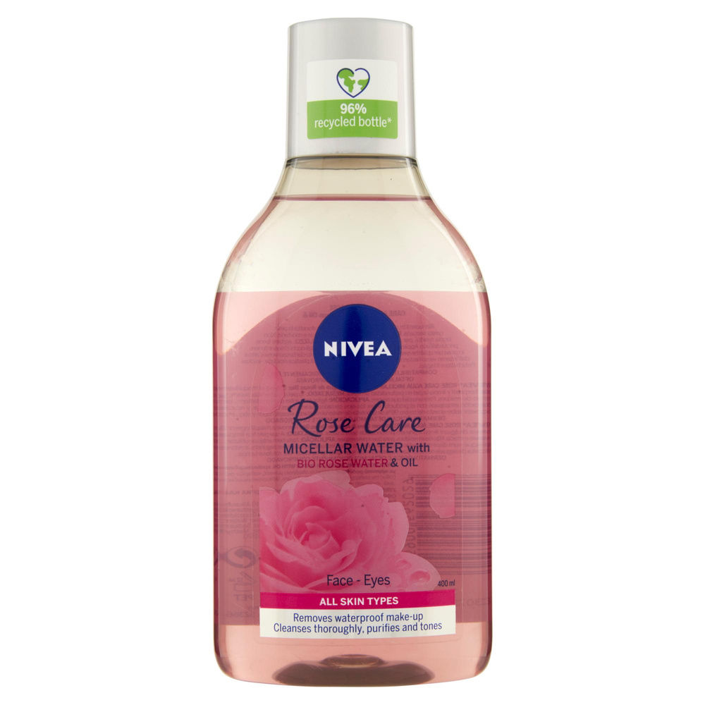 ACQUA MICELLARE NIVEA BIFASE ROSE CARE ML 400 - 3