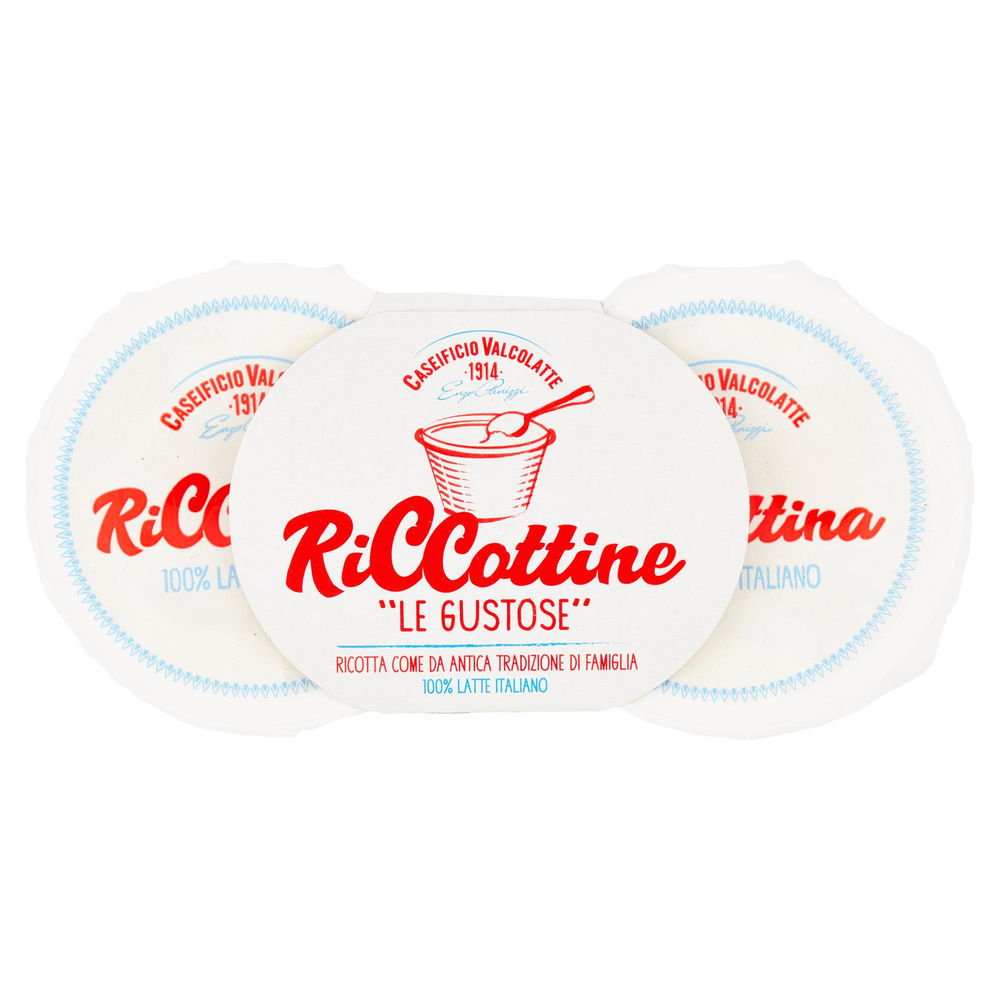 RICCOTTINE LE GUSTOSE VALCOLATTE 2X90 G - 7
