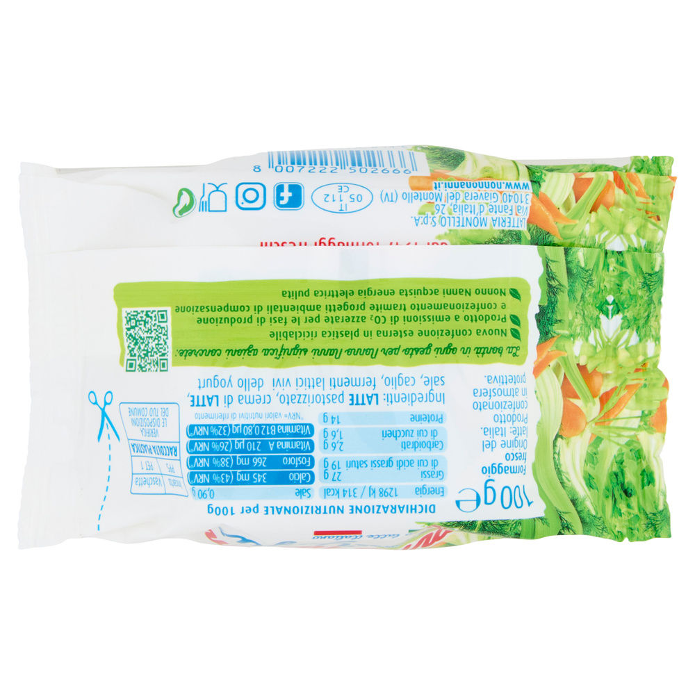 STRACCHINO NONNO NANNI CON FERMENTI  YOGURT G 100 - 1