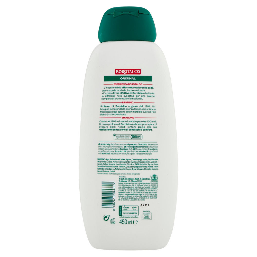 BAGNOSCHIUMA BOROTALCO ORIGINAL ML 450 - 1