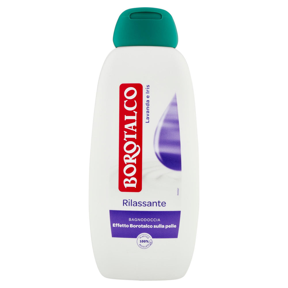 Bagnoschiuma borotalco rilassante lavanda iris ml 450