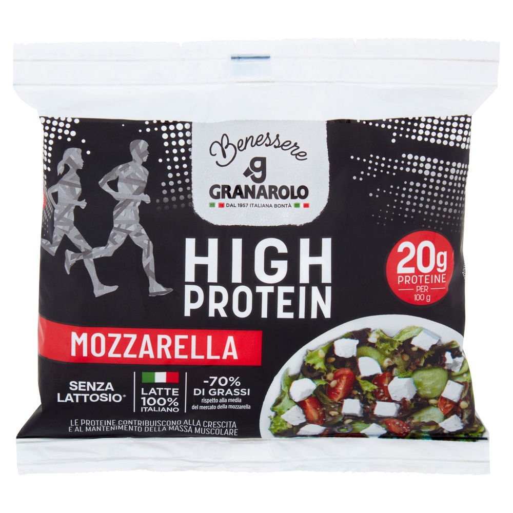 MOZZARELLA PROTEINE BENESSERE GRANAROLO G 200 SGOCCIOLATO G 100 - 2