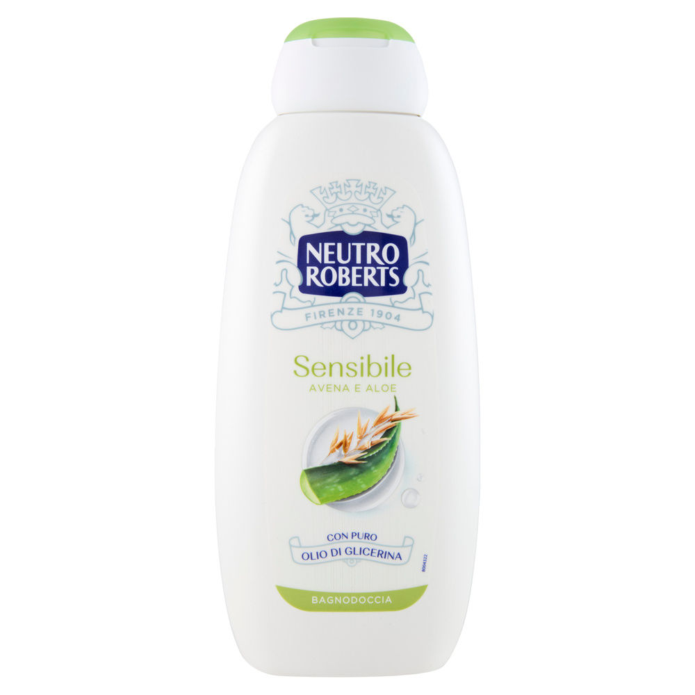BAGNOSCHIUMA NEUTRO ROBERTS PELLE SENSIBILE AVENA ALOE ML 450 - 2