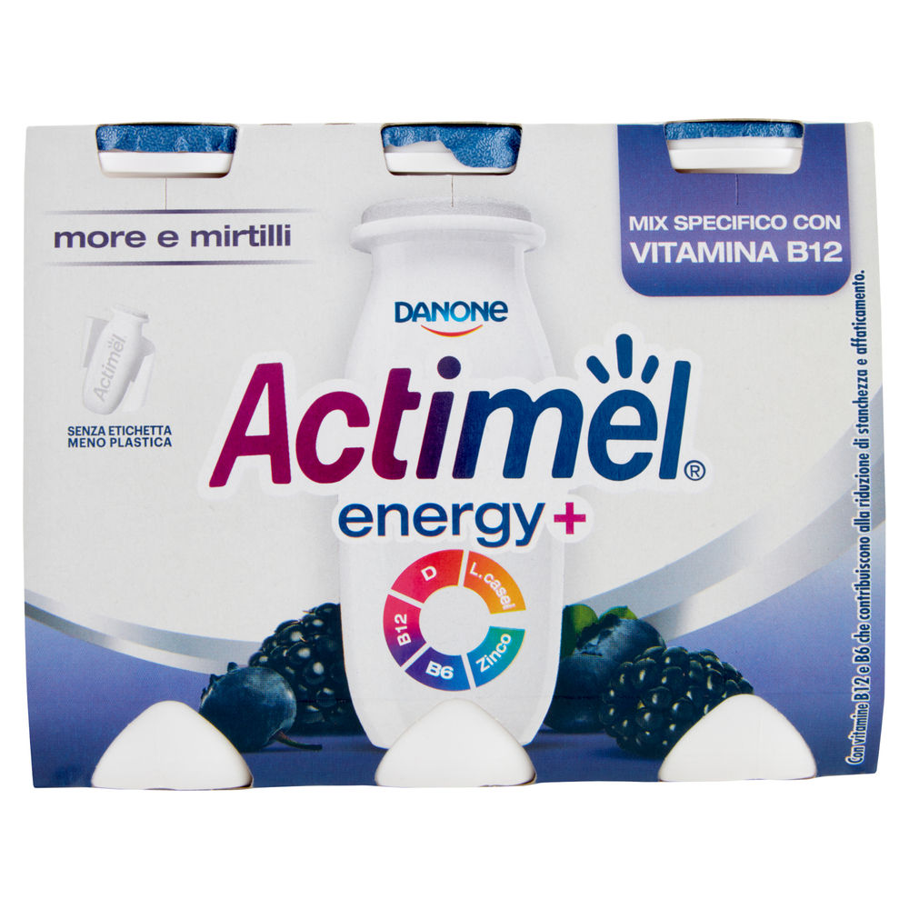 ACTIMEL IMMUNO DANONE BLUEBERRY/BLACKBERRY G6X100 - 0