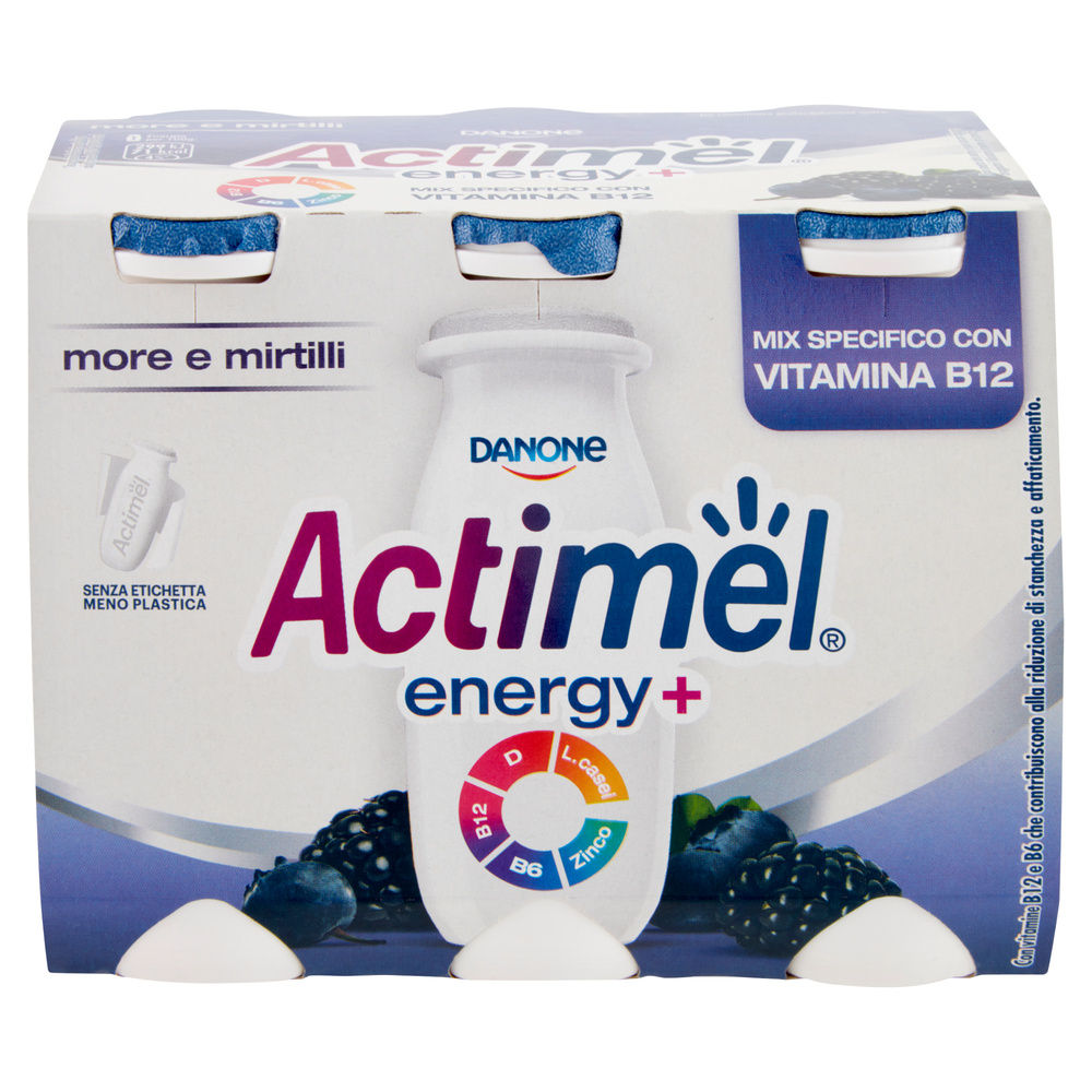 ACTIMEL IMMUNO DANONE BLUEBERRY/BLACKBERRY G6X100 - 2