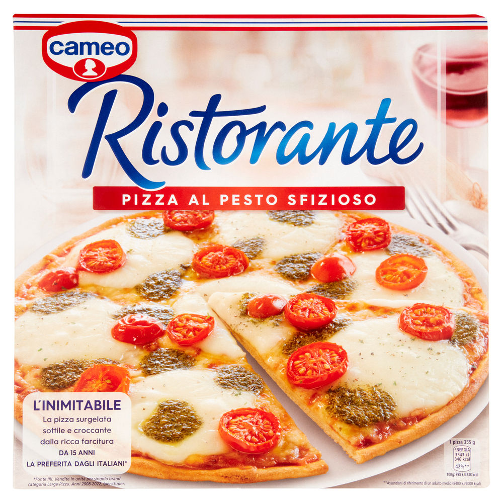 PIZZA CAMEO RISTORANTE PESTO SFIZIOSO G 355 - 0