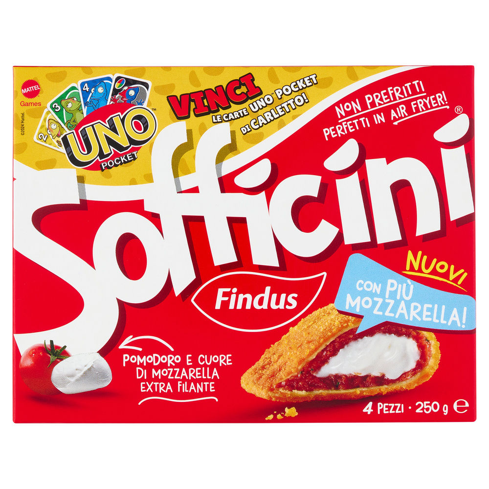 SOFFICINI POMODORO E MOZZARELLA FINDUS G 250 - 1