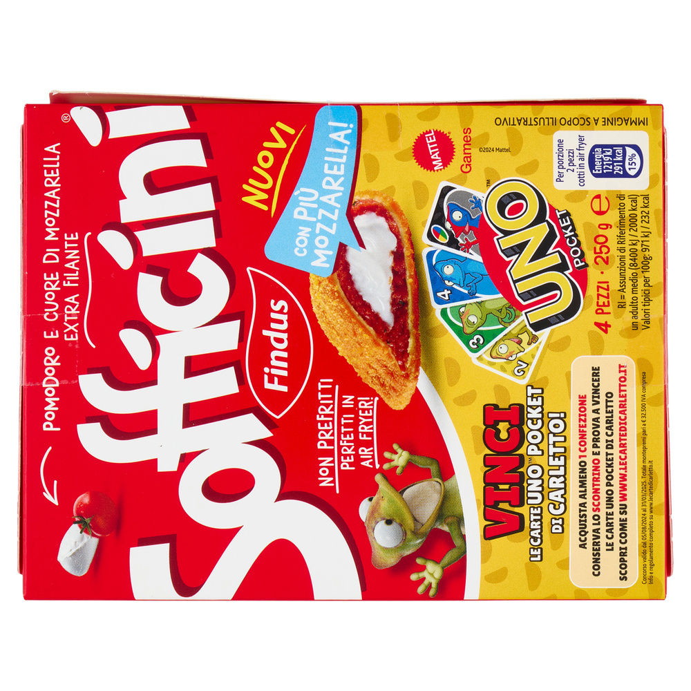SOFFICINI POMODORO E MOZZARELLA FINDUS G 250 - 2