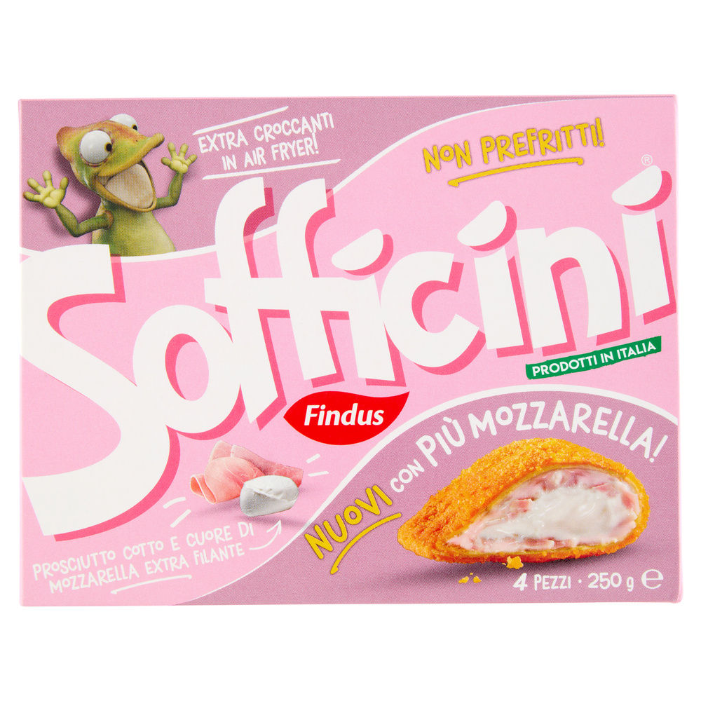 SOFFICINI PROSCIUTTO E MOZZARELLA FINDUS G 250 - 0