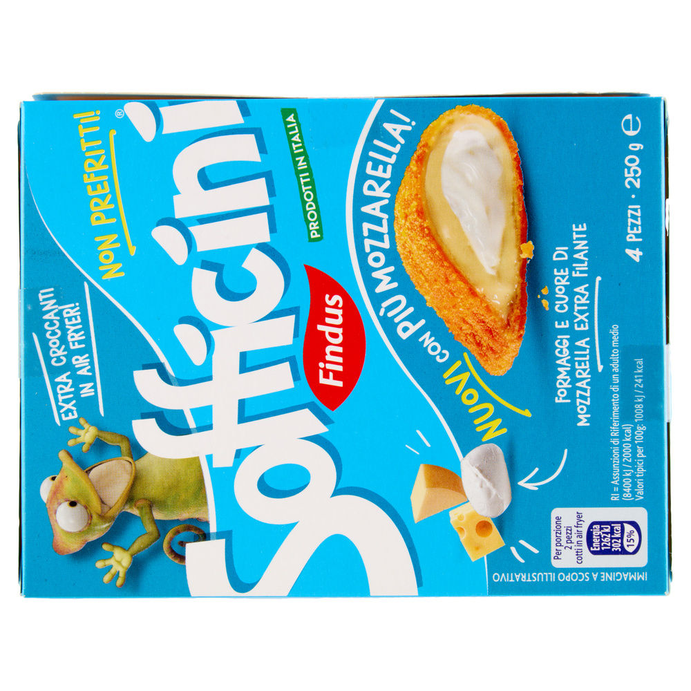 SOFFICINI FORMAGGIO E MOZZARELLA FINDUS G 250 - 3