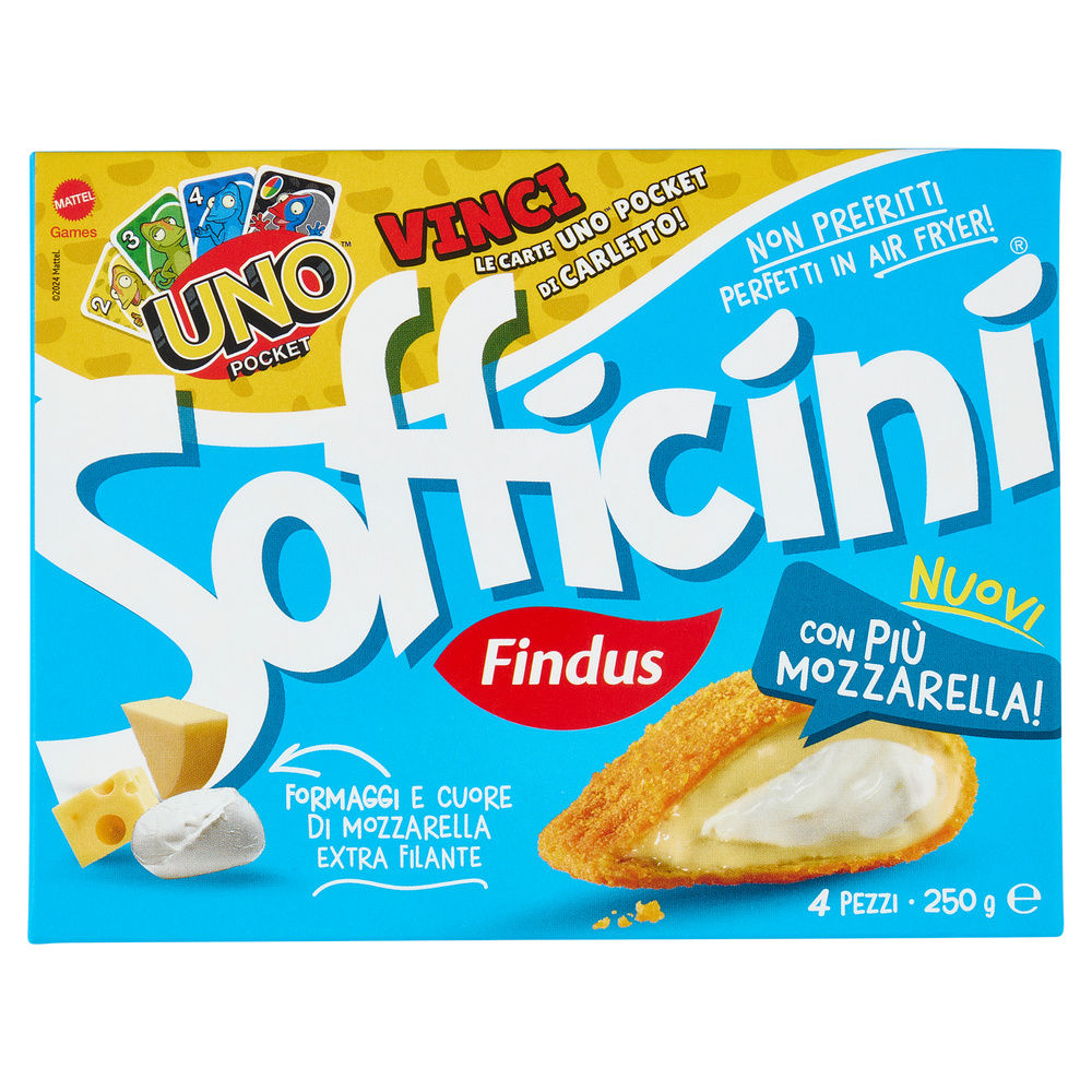 SOFFICINI FORMAGGIO E MOZZARELLA FINDUS G 250 - 1