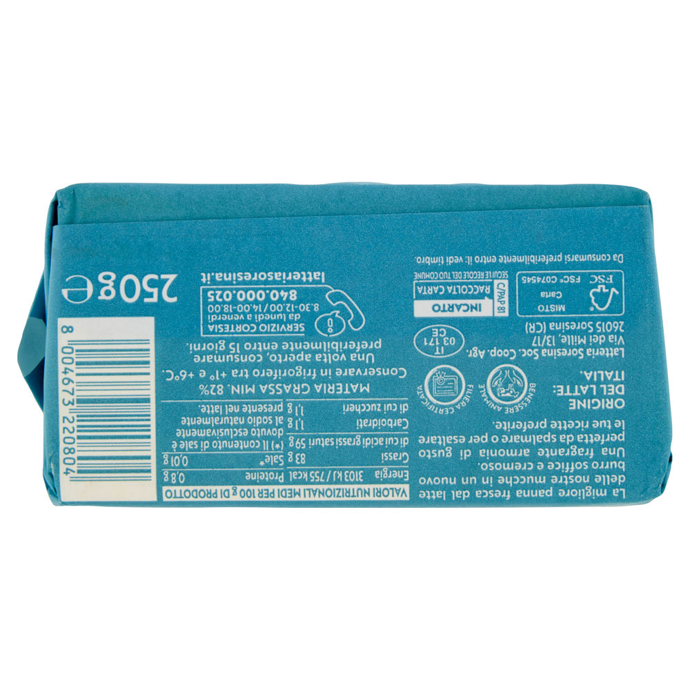 BURRO PANETTI LATTEPANNA SORESINA INCARTO G 250 - 1