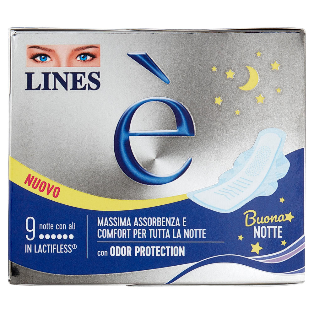 ASSORBENTI LINES E' NOTTE PACCO SINGOLO PZ.9 - 0