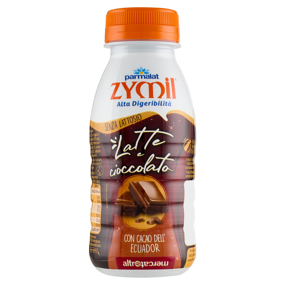 PARMALAT ZYMIL LATTE UHT AROMATIZZATO  CIOCCOLATO BOTTIGLIA ML 250 - 0
