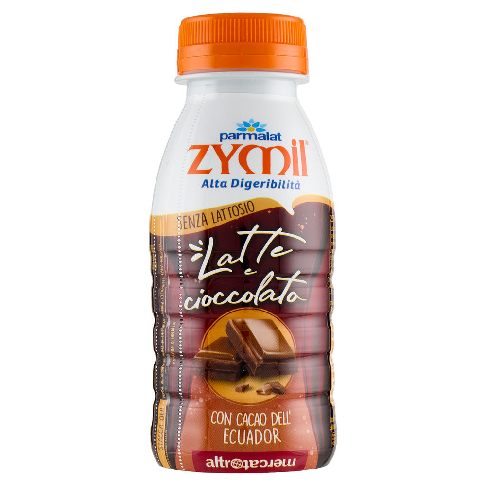 PARMALAT ZYMIL LATTE UHT AROMATIZZATO  CIOCCOLATO BOTTIGLIA ML 250 - 1
