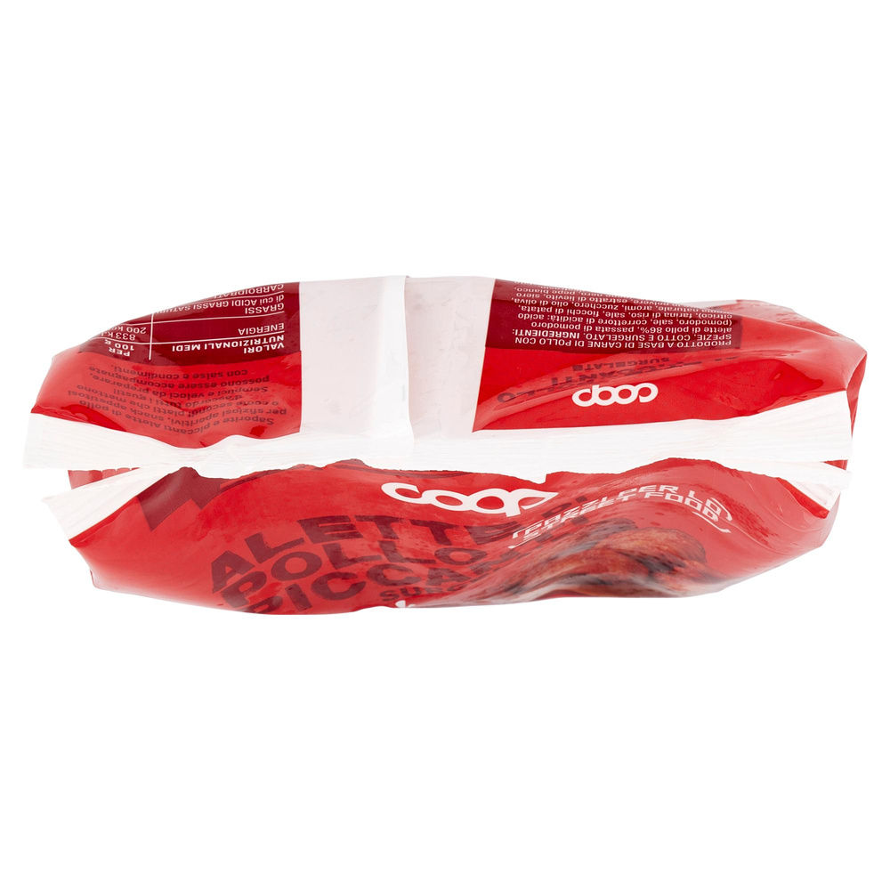 ALETTE DI POLLO PICCANTI SURGELATE COOP G 330 - 4