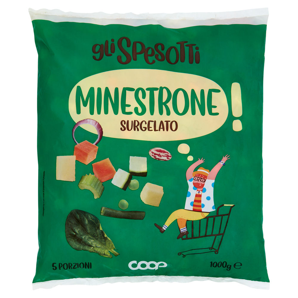 Minestrone gli spesotti coop busta kg 1