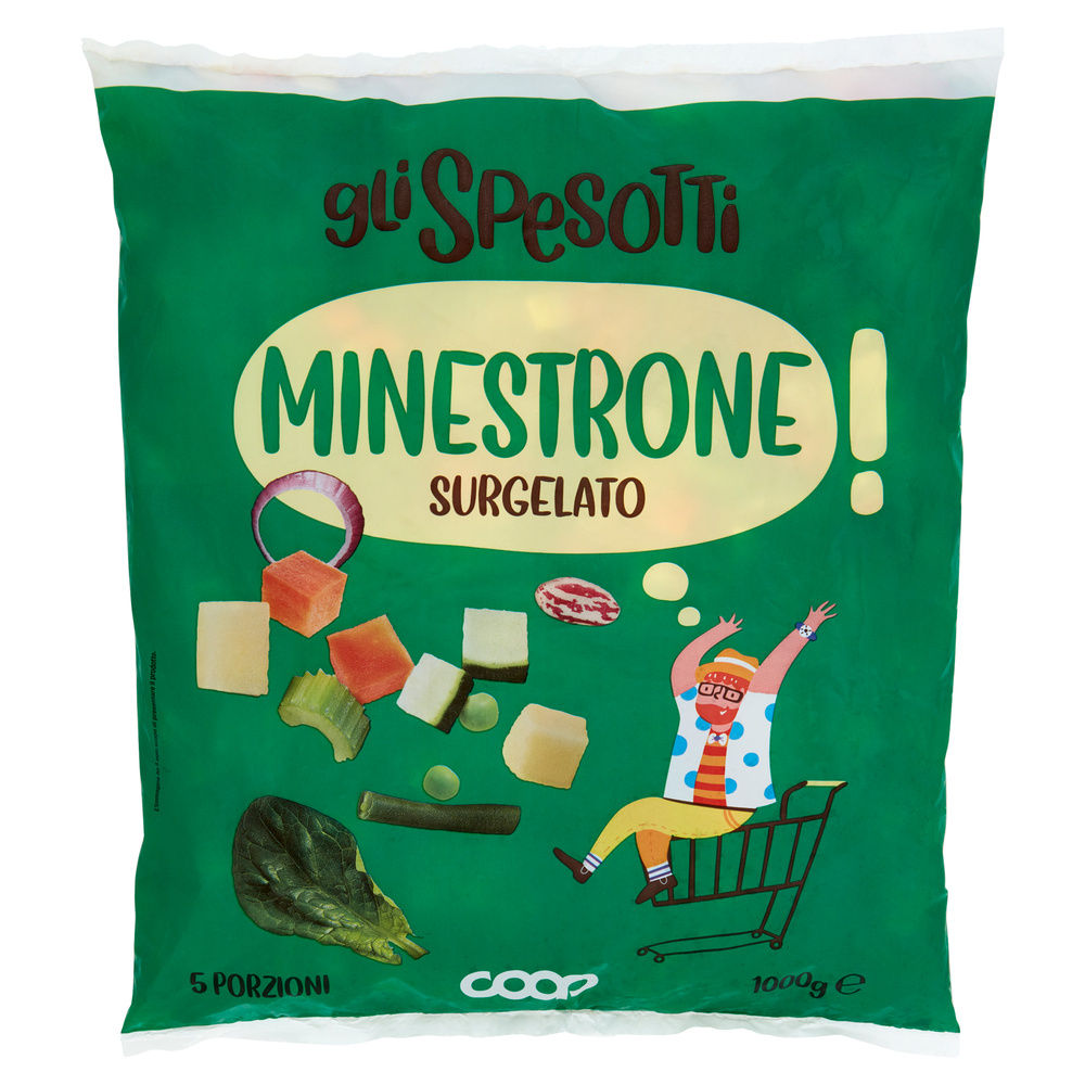 MINESTRONE GLI SPESOTTI COOP BUSTA KG 1 - 4
