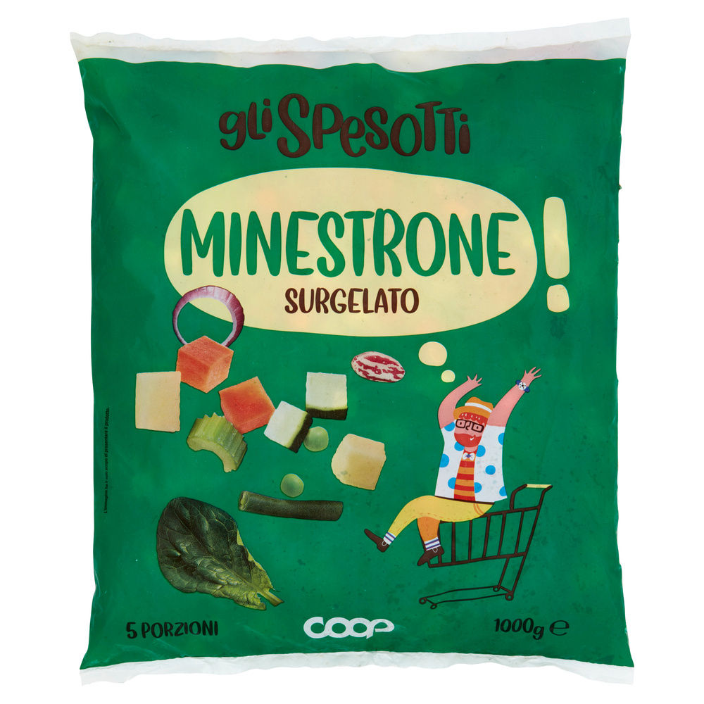 MINESTRONE GLI SPESOTTI COOP BUSTA KG 1 - 6