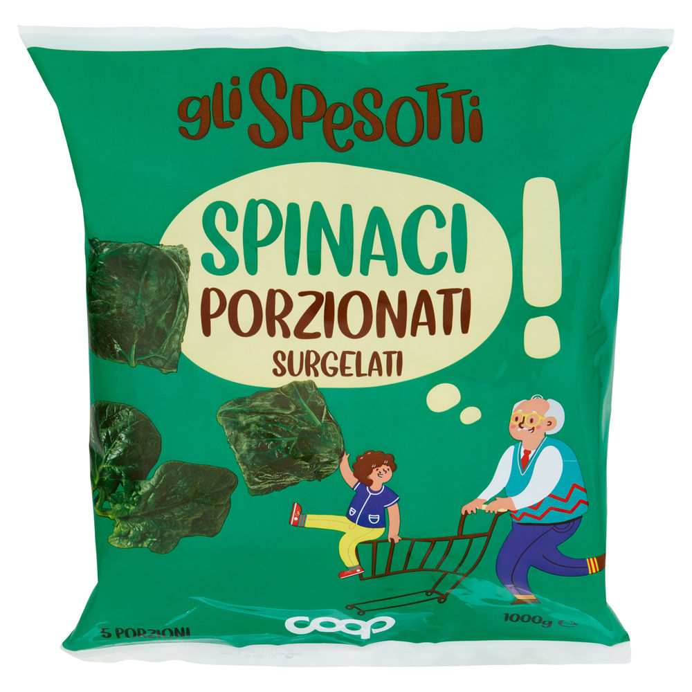 SPINACI GLI SPESOTTI COOP BUSTA KG 1 - 3